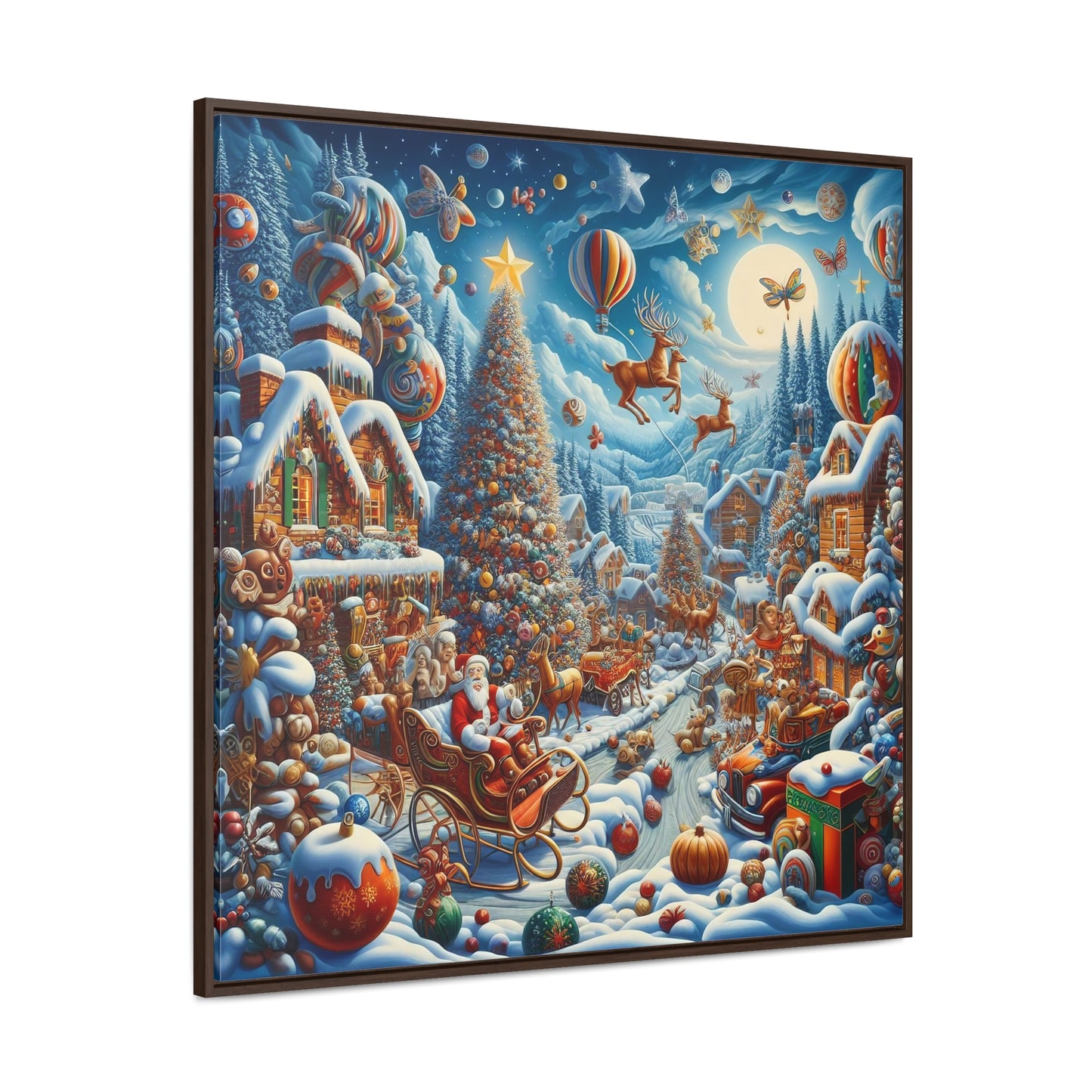 Framed Gallery Canvas Wrap - Winter 103