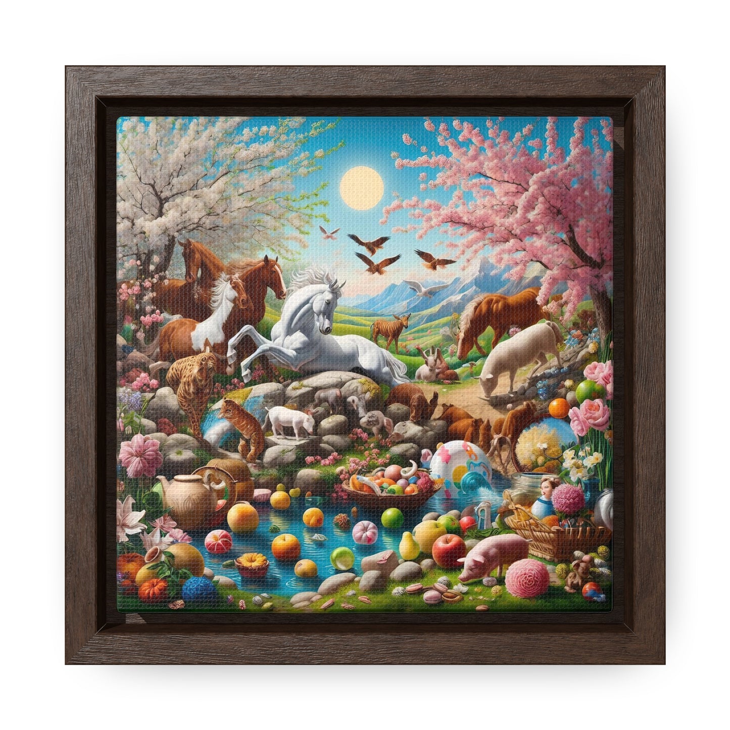 Framed Gallery Canvas Wrap - Spring 24