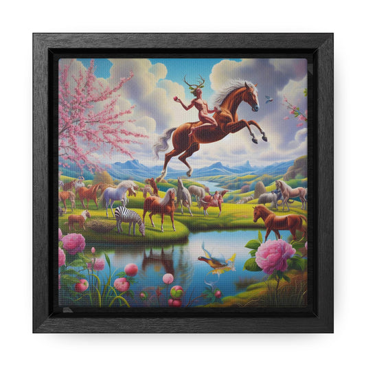 Framed Gallery Canvas Wrap - Spring 118