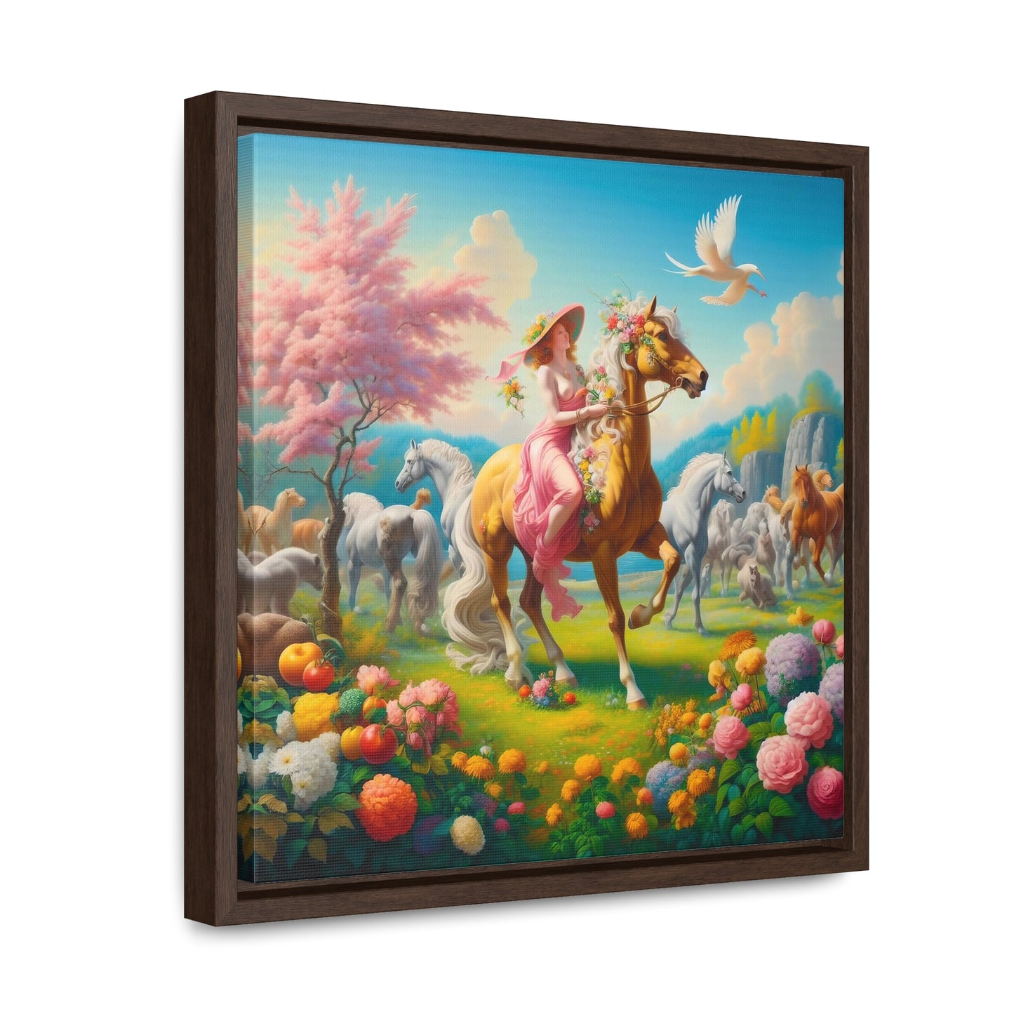 Framed Gallery Canvas Wrap - Spring 41