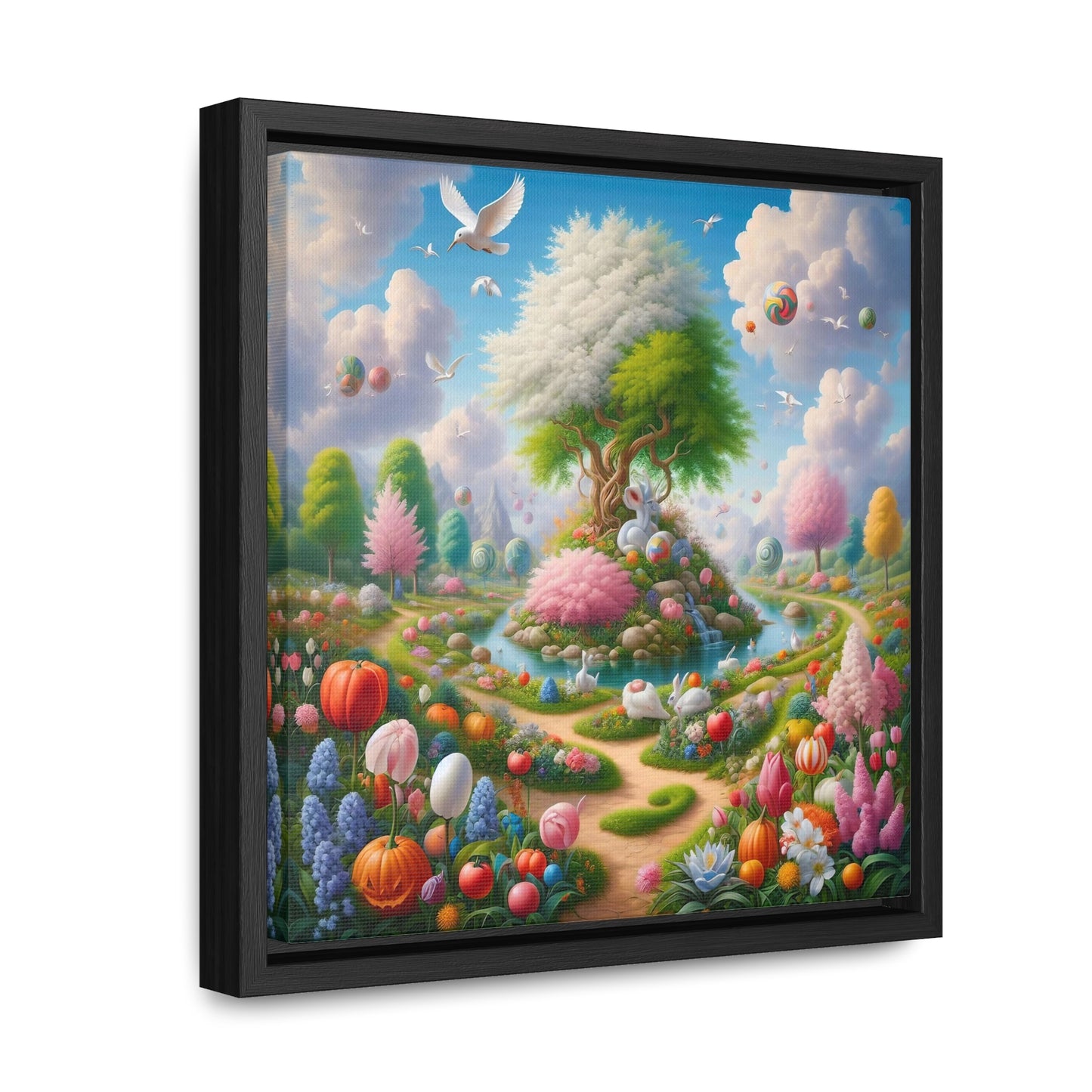 Framed Gallery Canvas Wrap - Spring 42