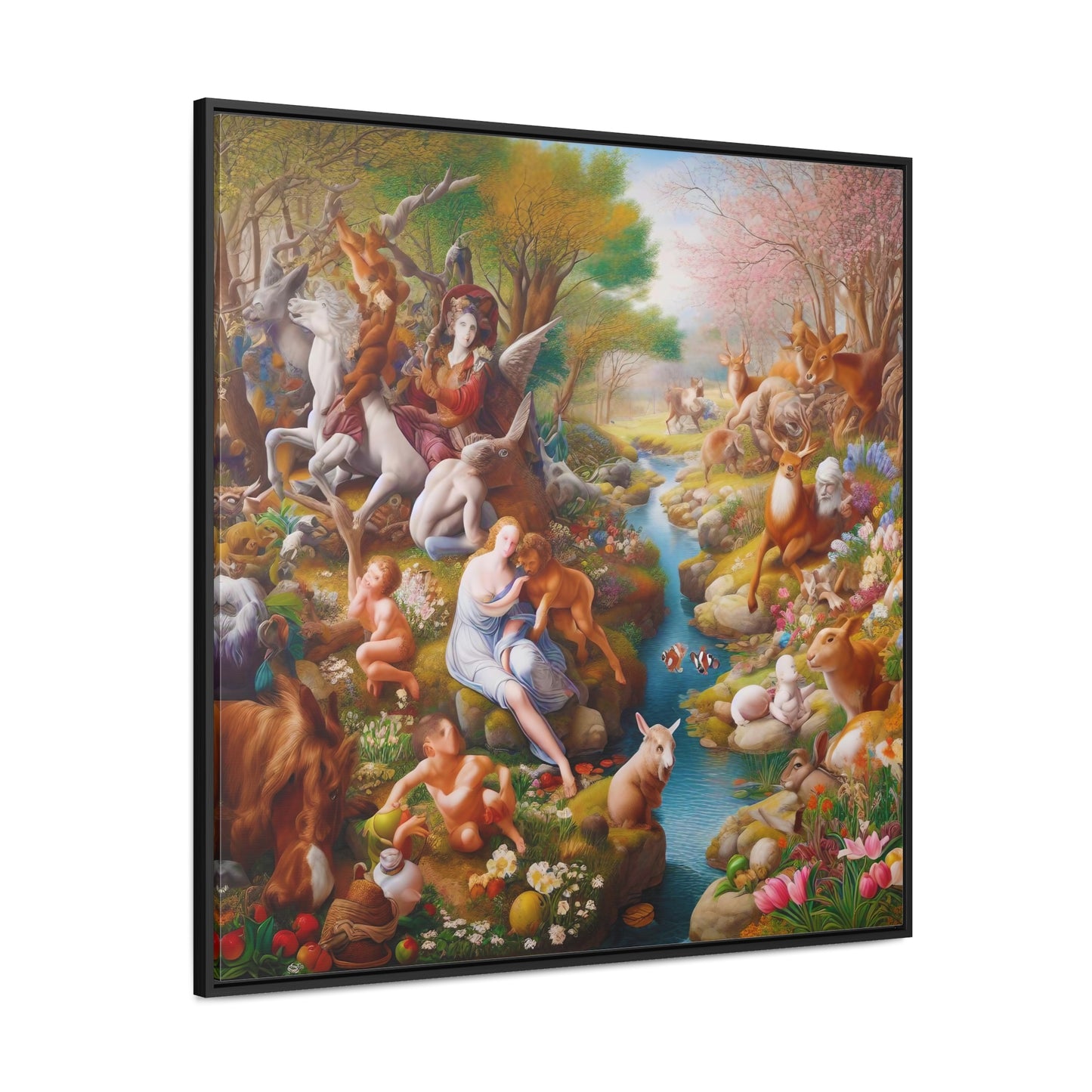 Framed Gallery Canvas Wrap - Spring 111