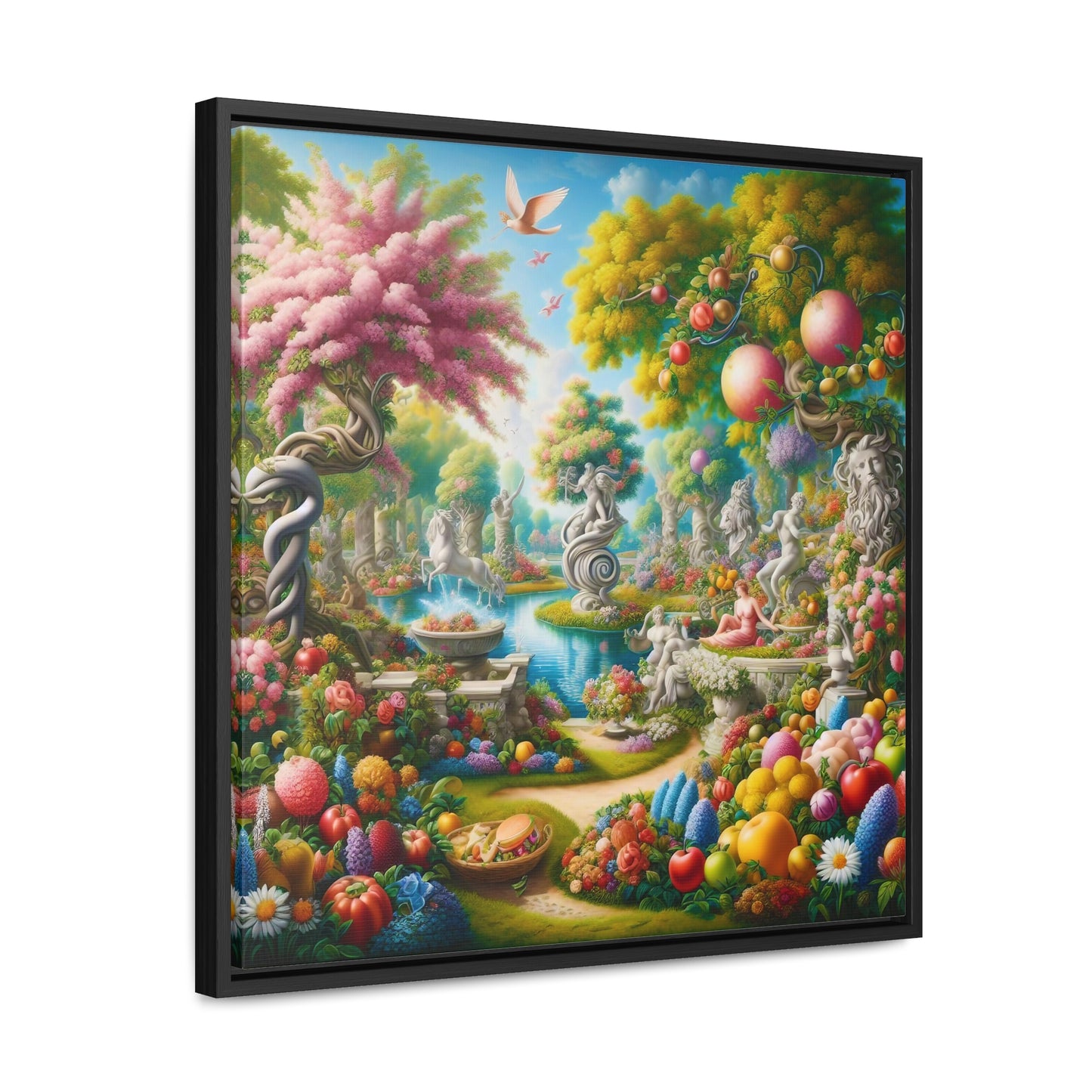 Framed Gallery Canvas Wrap - Spring 47