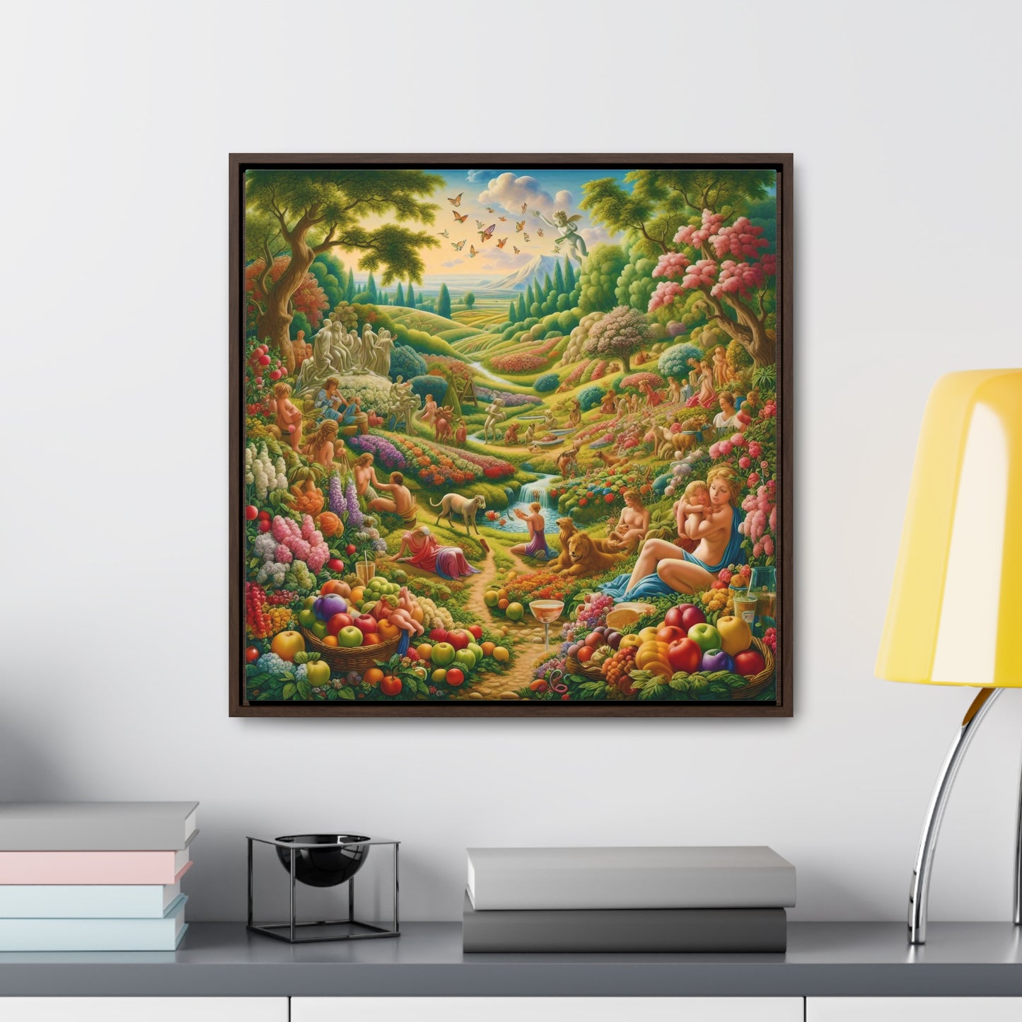 Framed Gallery Canvas Wrap - Spring 5