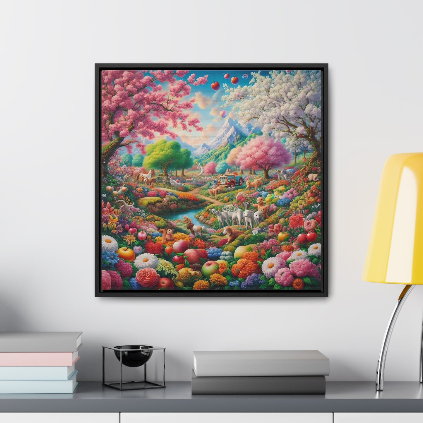 Framed Gallery Canvas Wrap - Spring 45