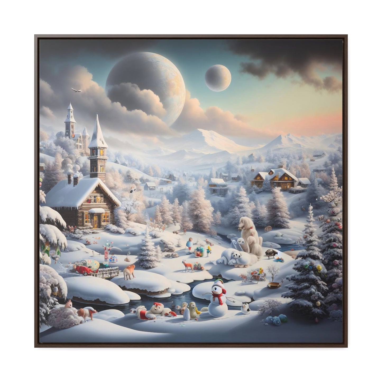 Framed Gallery Canvas Wrap - Winter 104