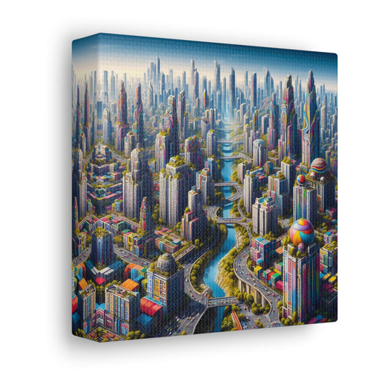 Canvas Gallery Wrap - City 11