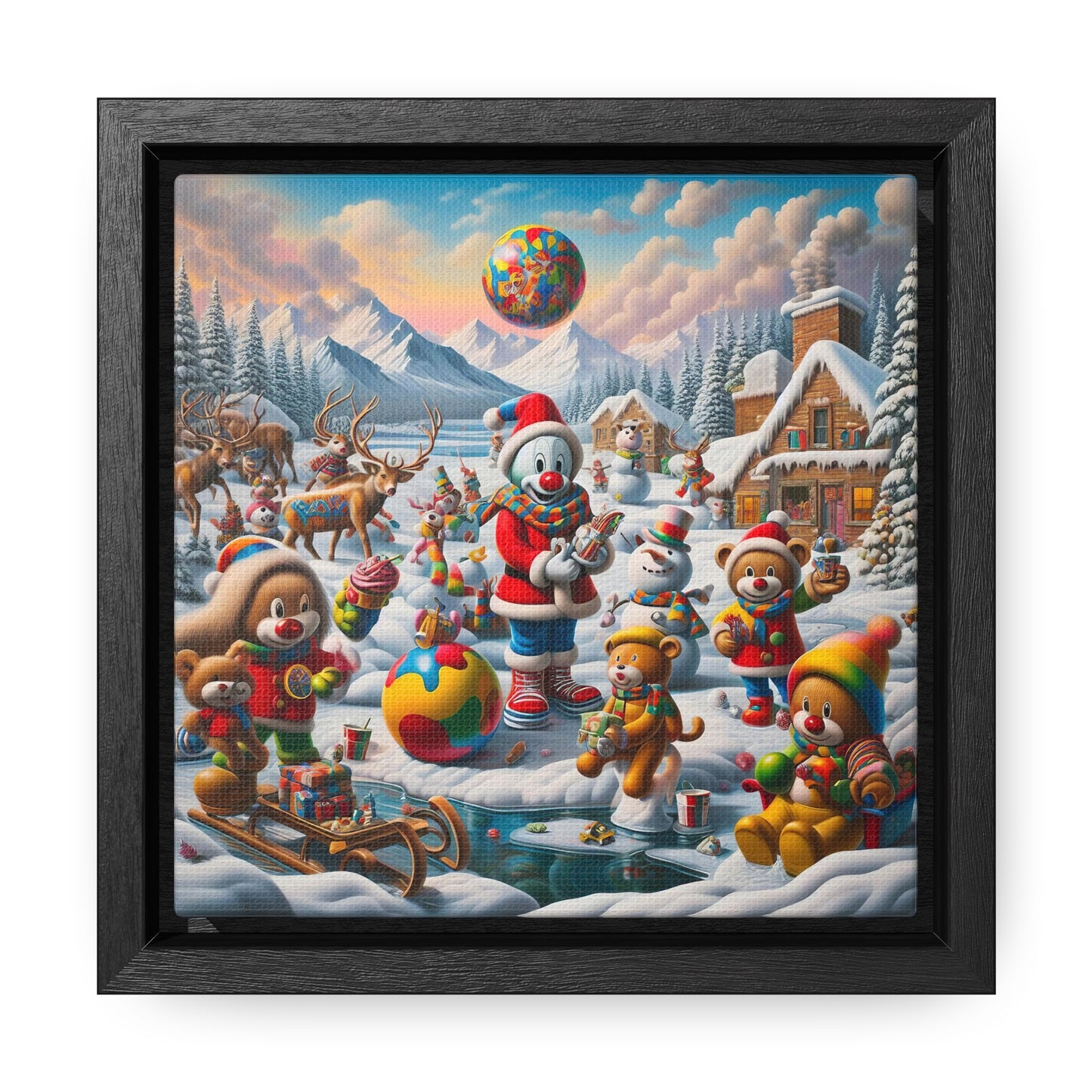 Framed Gallery Canvas Wrap - Winter 108