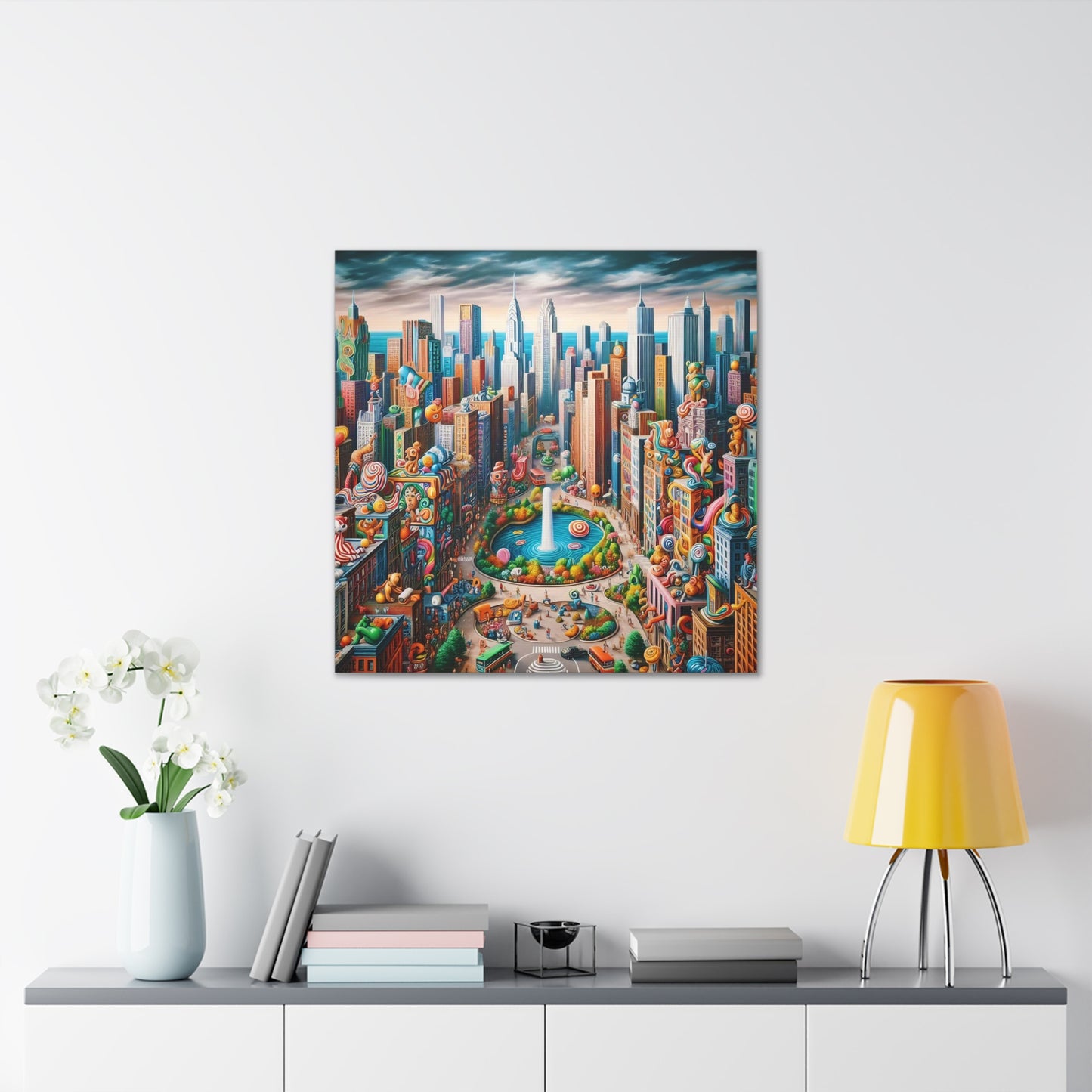 Canvas Gallery Wrap - City 8