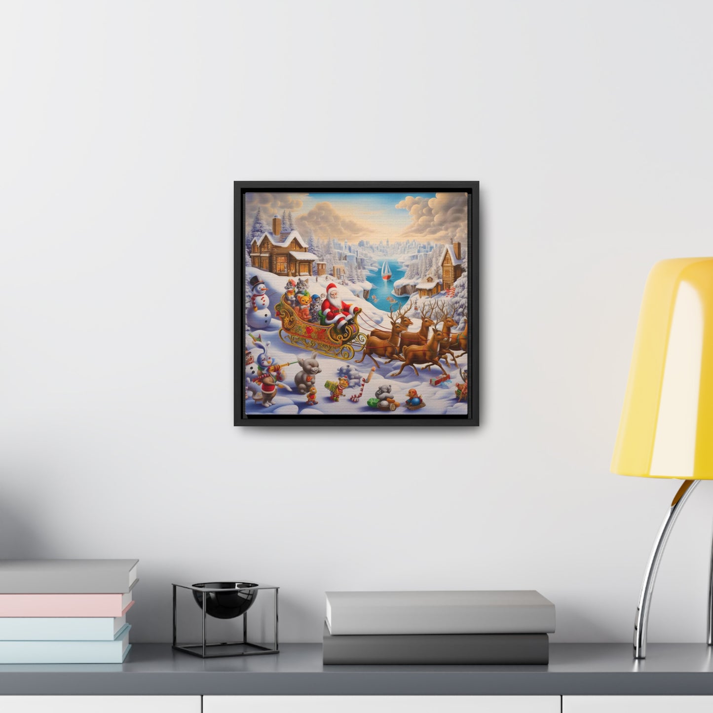 Framed Gallery Canvas Wrap - Winter 112