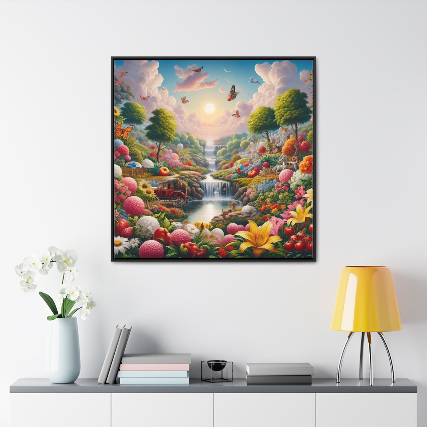 Framed Gallery Canvas Wrap - Spring 33