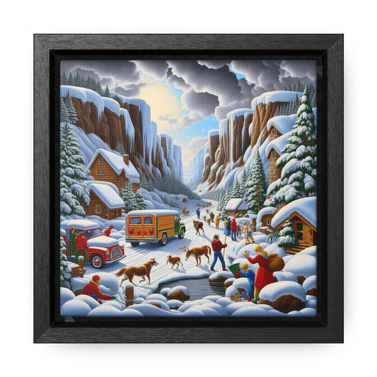 Framed Gallery Canvas Wrap - Winter 120