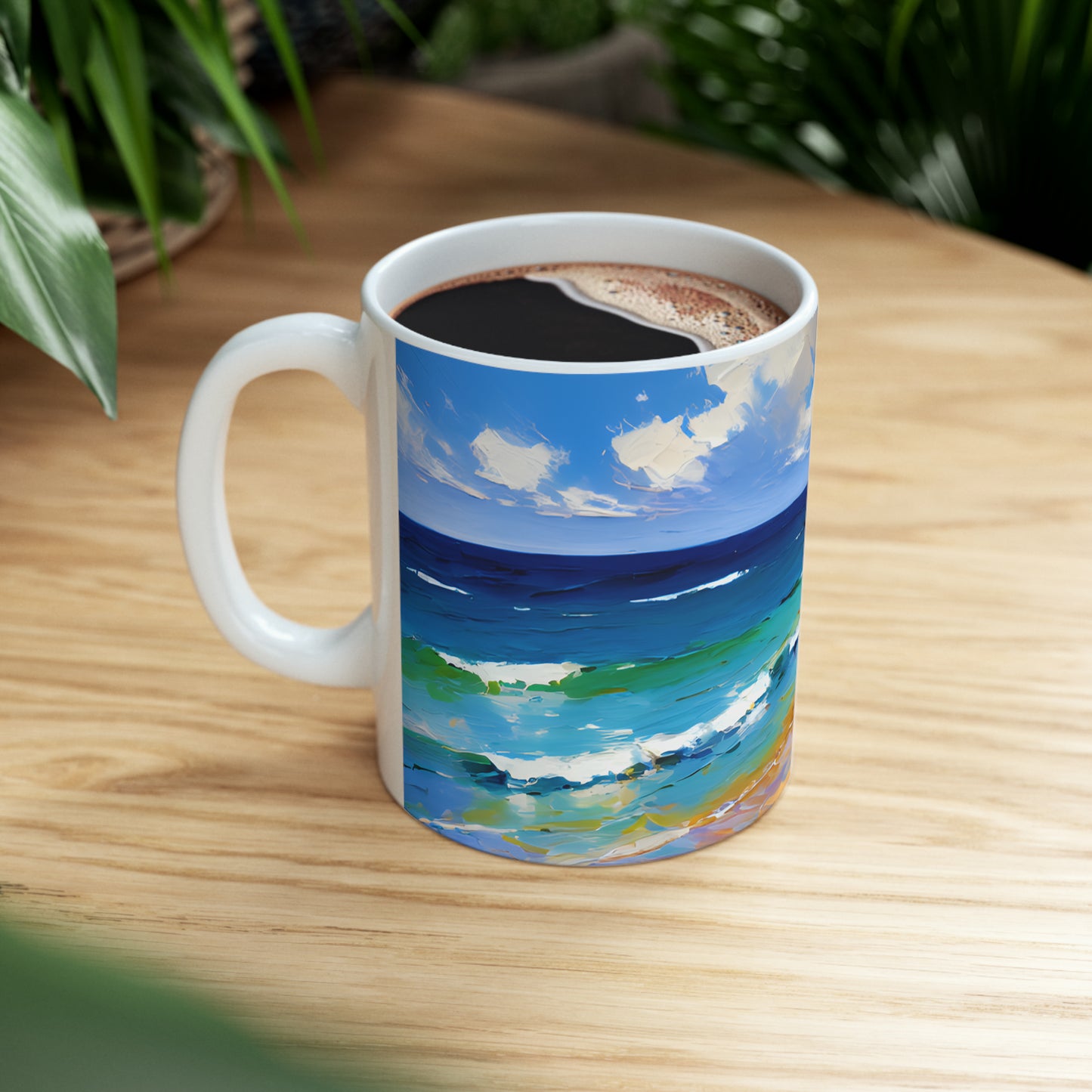 Ceramic Mug 11oz - Beach 9002