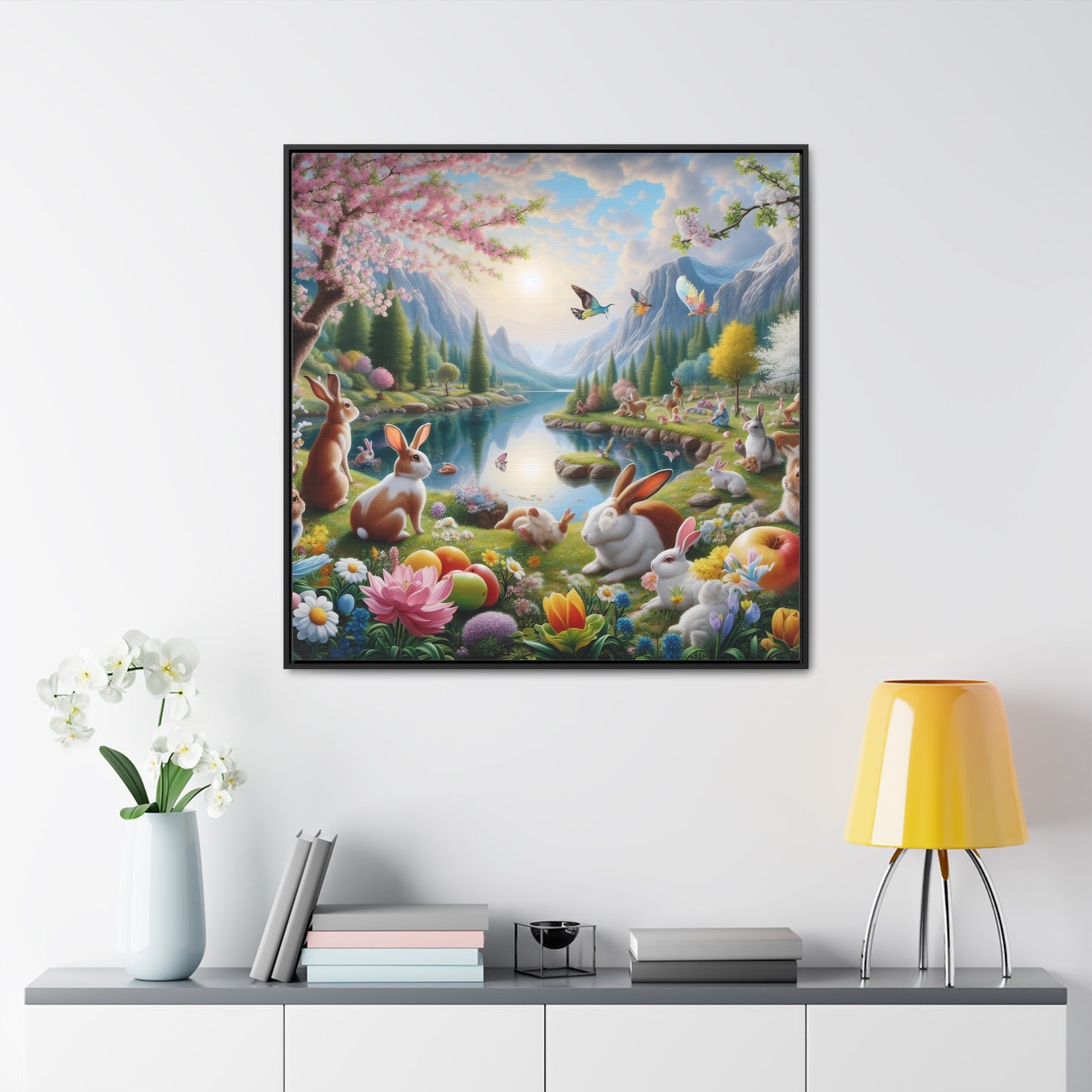 Framed Gallery Canvas Wrap - Spring 15