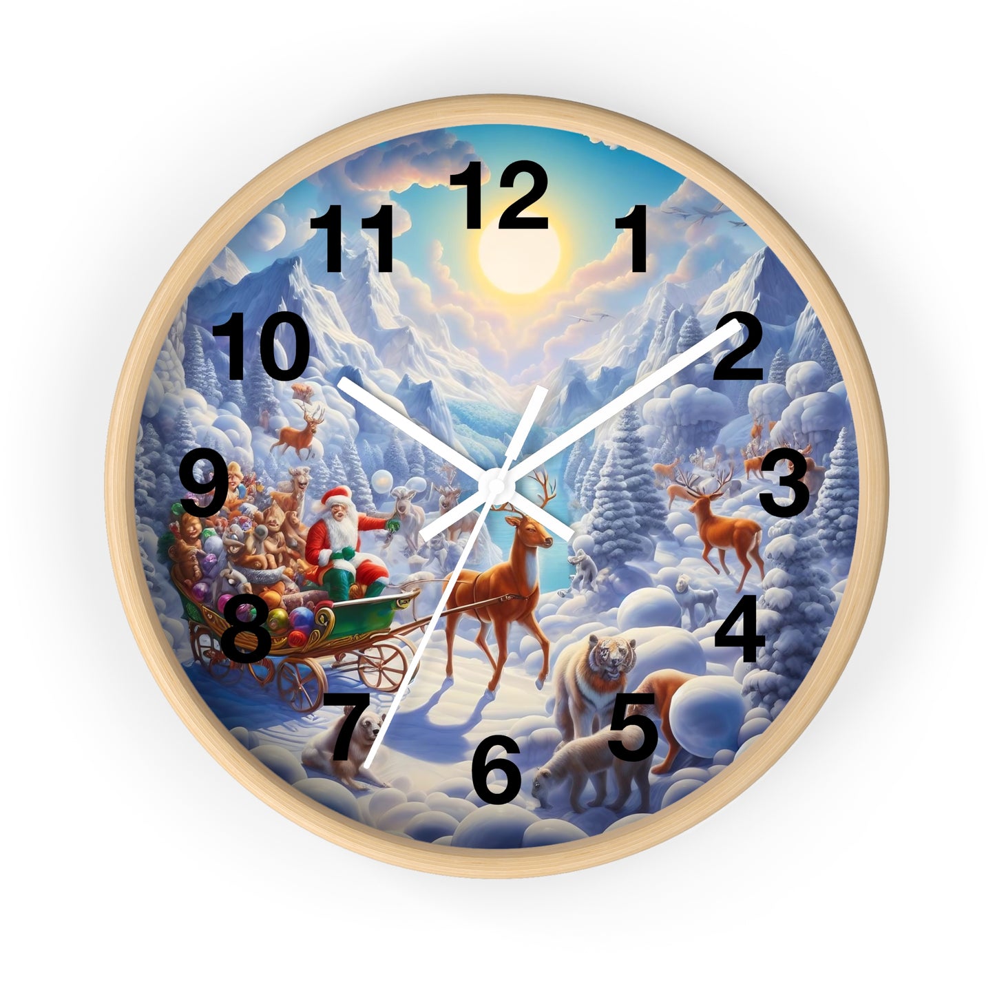 Wall Clock - Winter 123