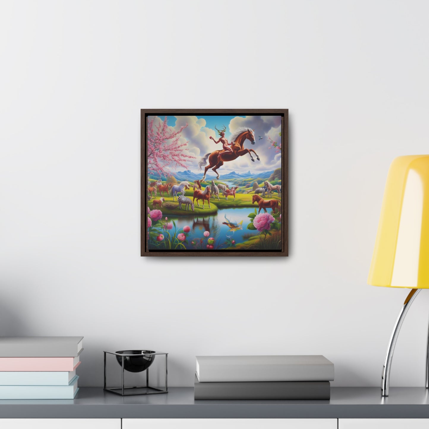 Framed Gallery Canvas Wrap - Spring 118