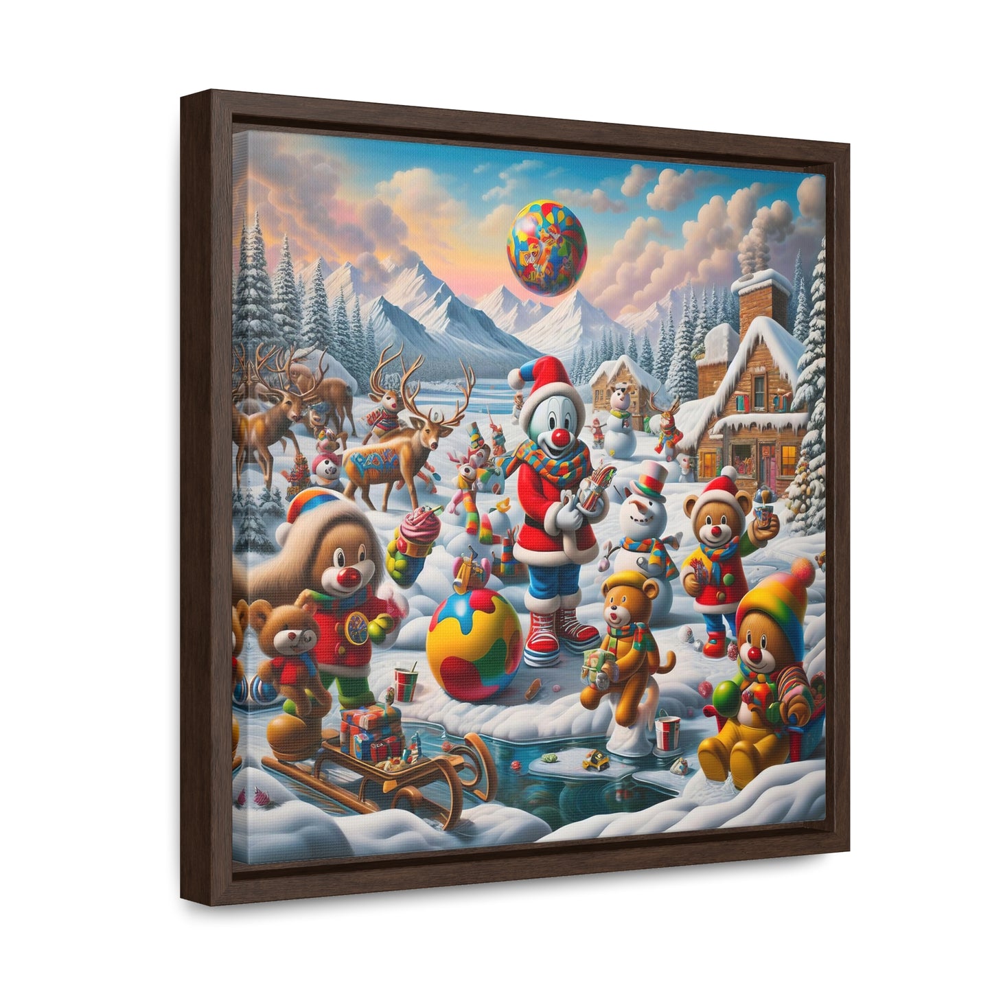 Framed Gallery Canvas Wrap - Winter 108