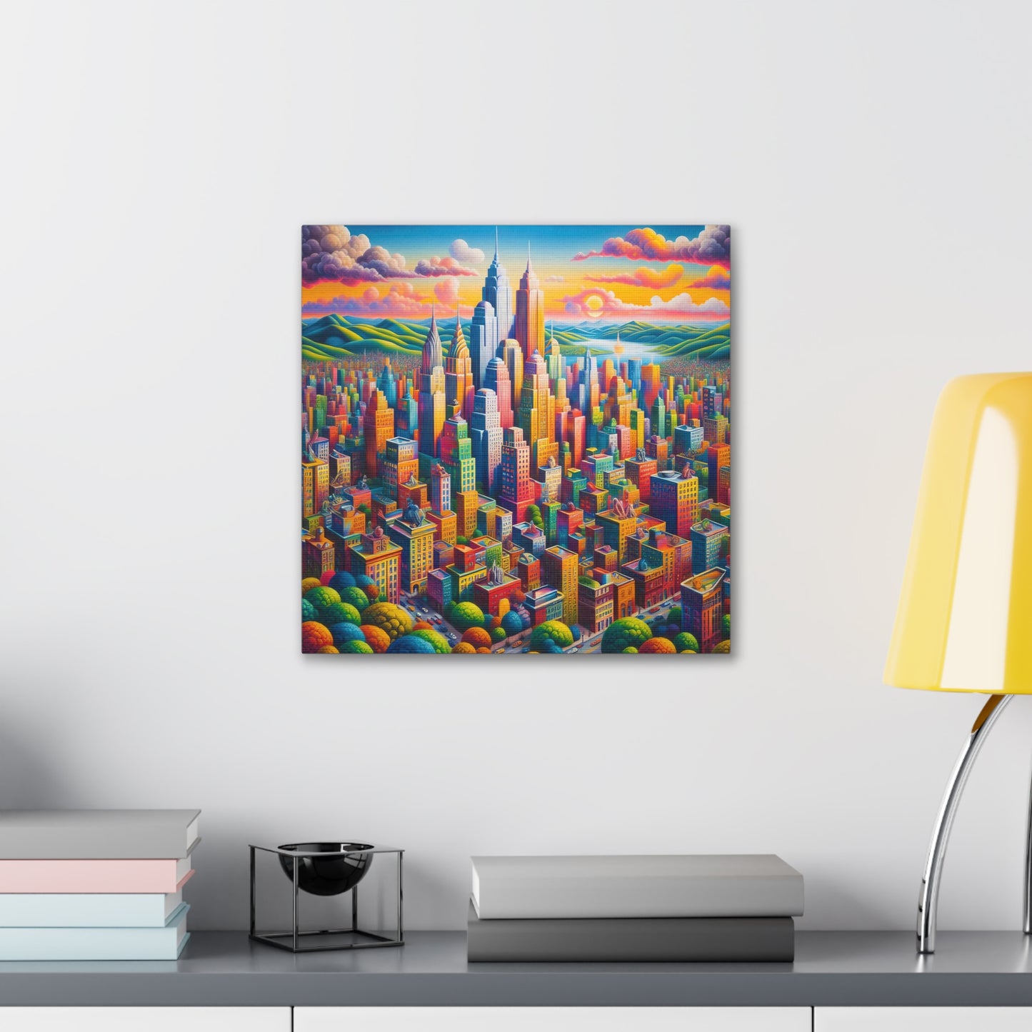 Canvas Gallery Wrap - City 16