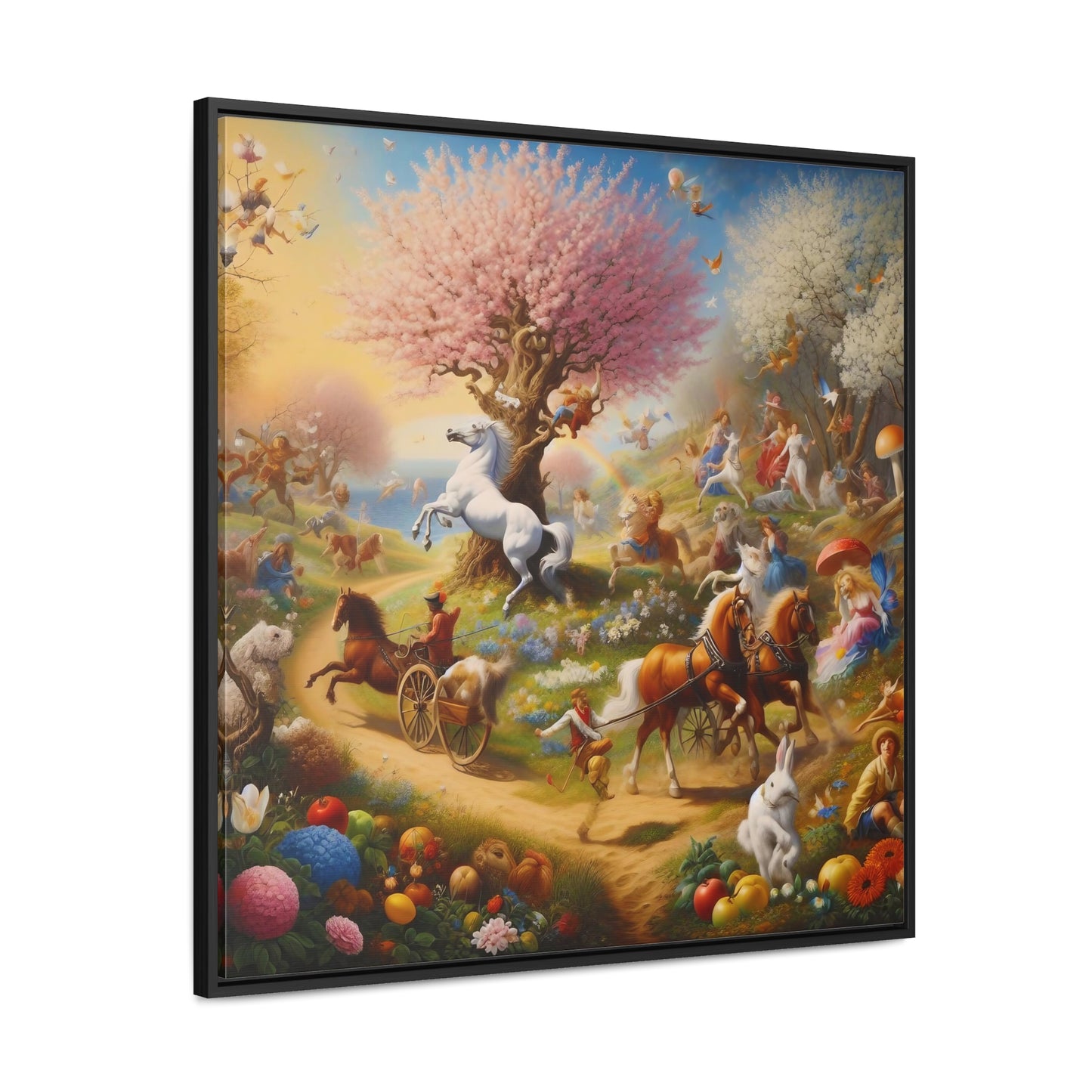 Framed Gallery Canvas Wrap - Spring 125