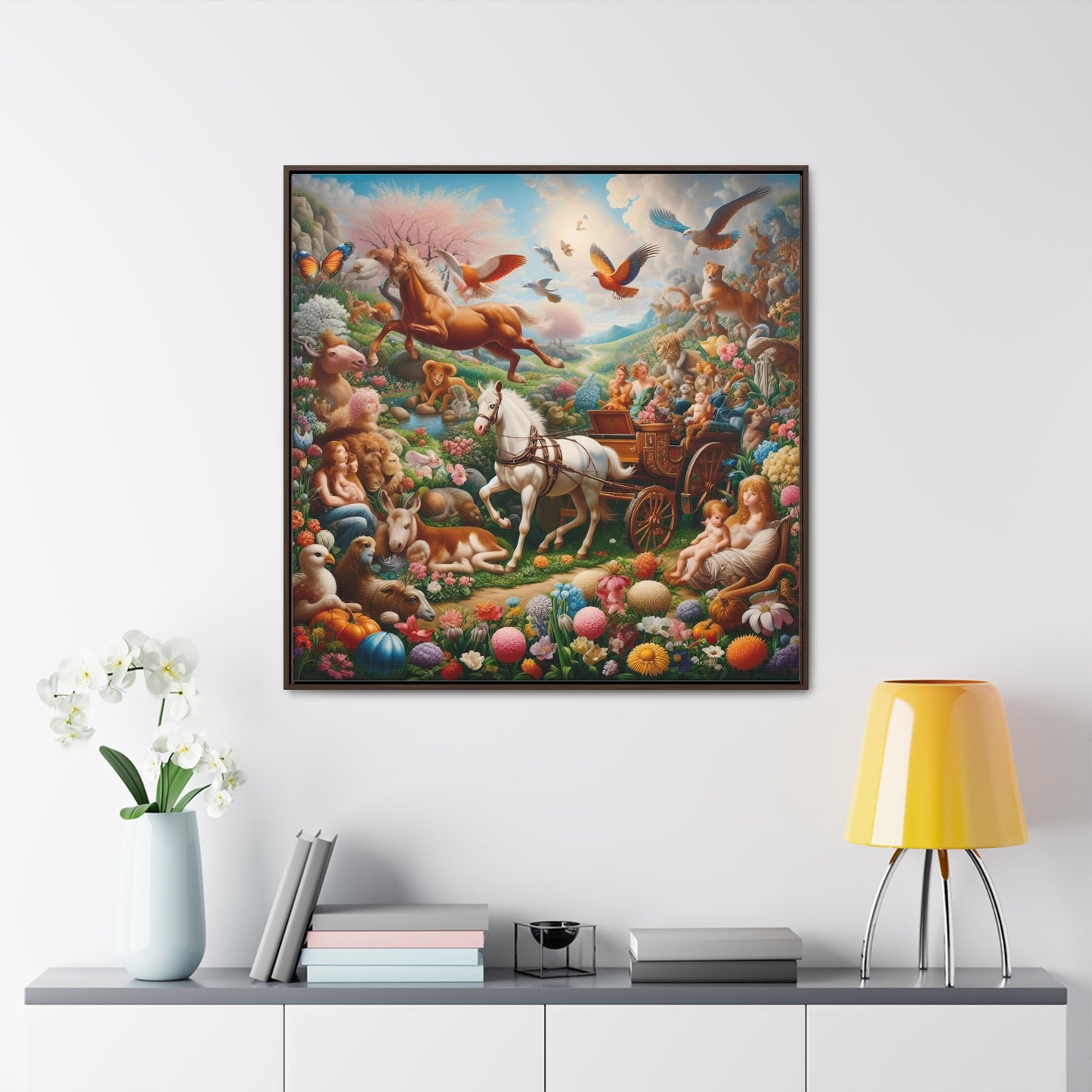 Framed Gallery Canvas Wrap - Spring 10