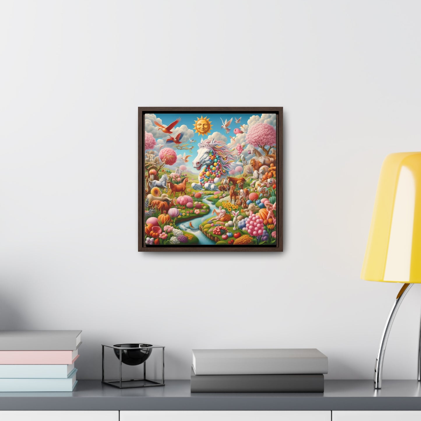 Framed Gallery Canvas Wrap - Spring 138