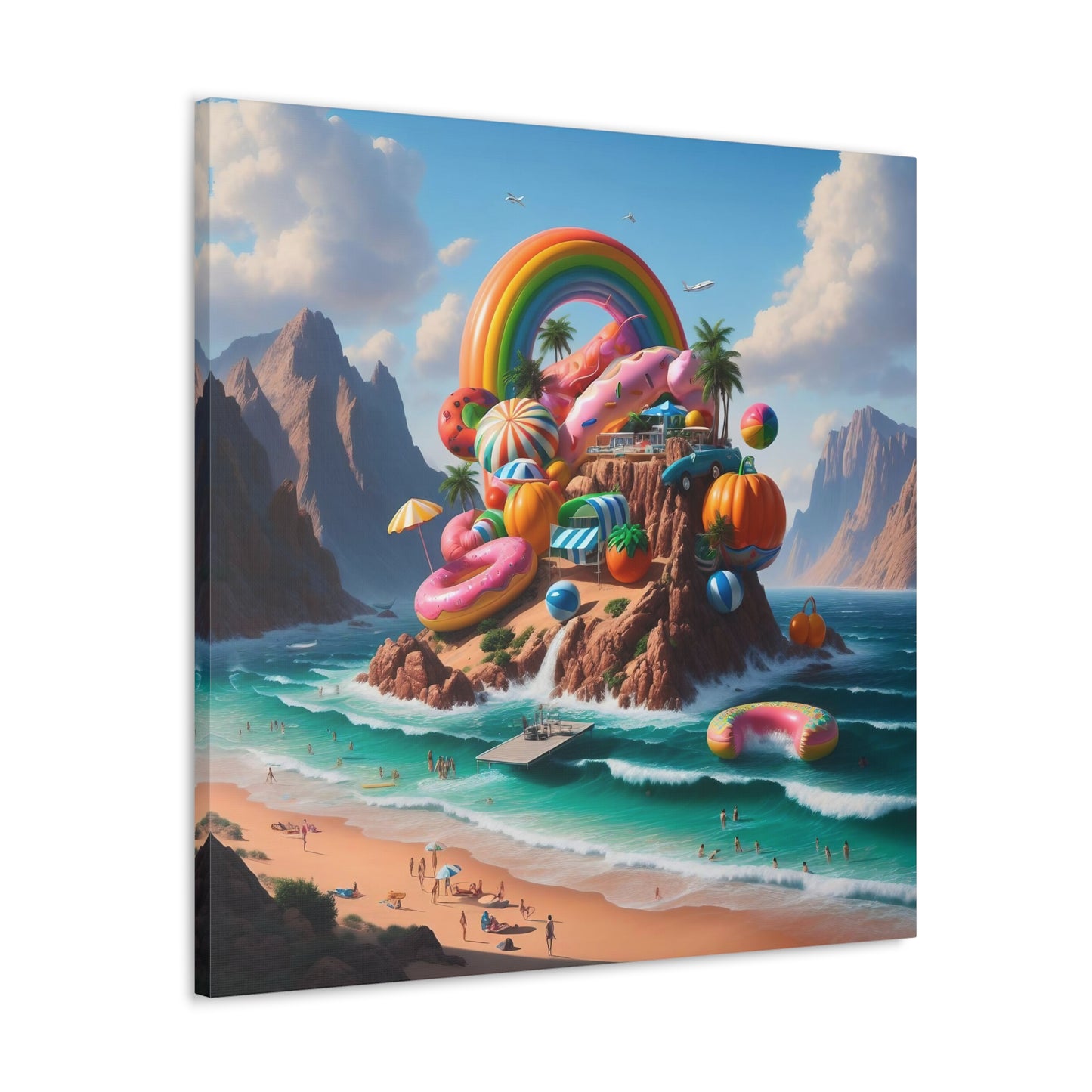 Canvas Gallery Wrap - Beach 21