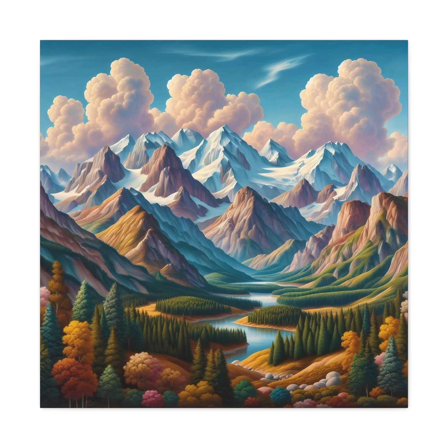 Canvas Gallery Wrap - Mountains 9