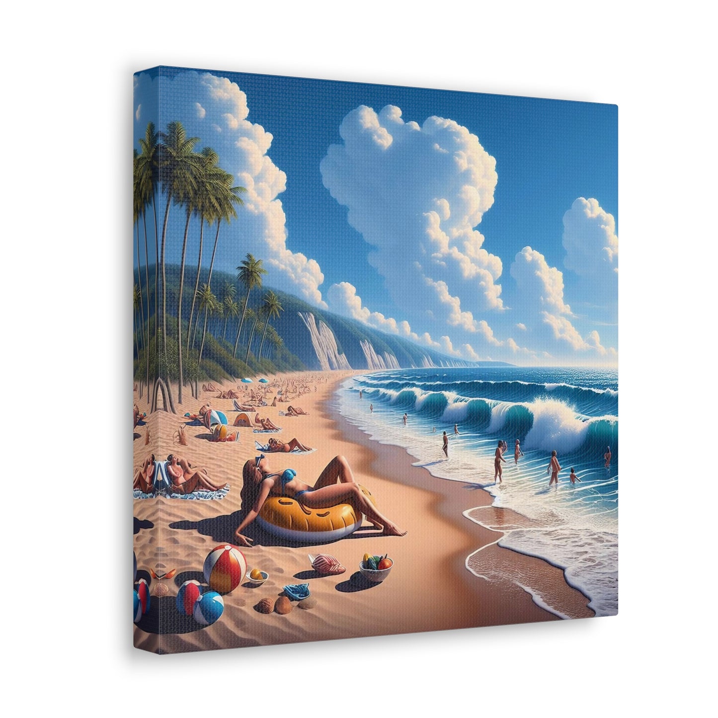 Canvas Gallery Wrap - Beach 23