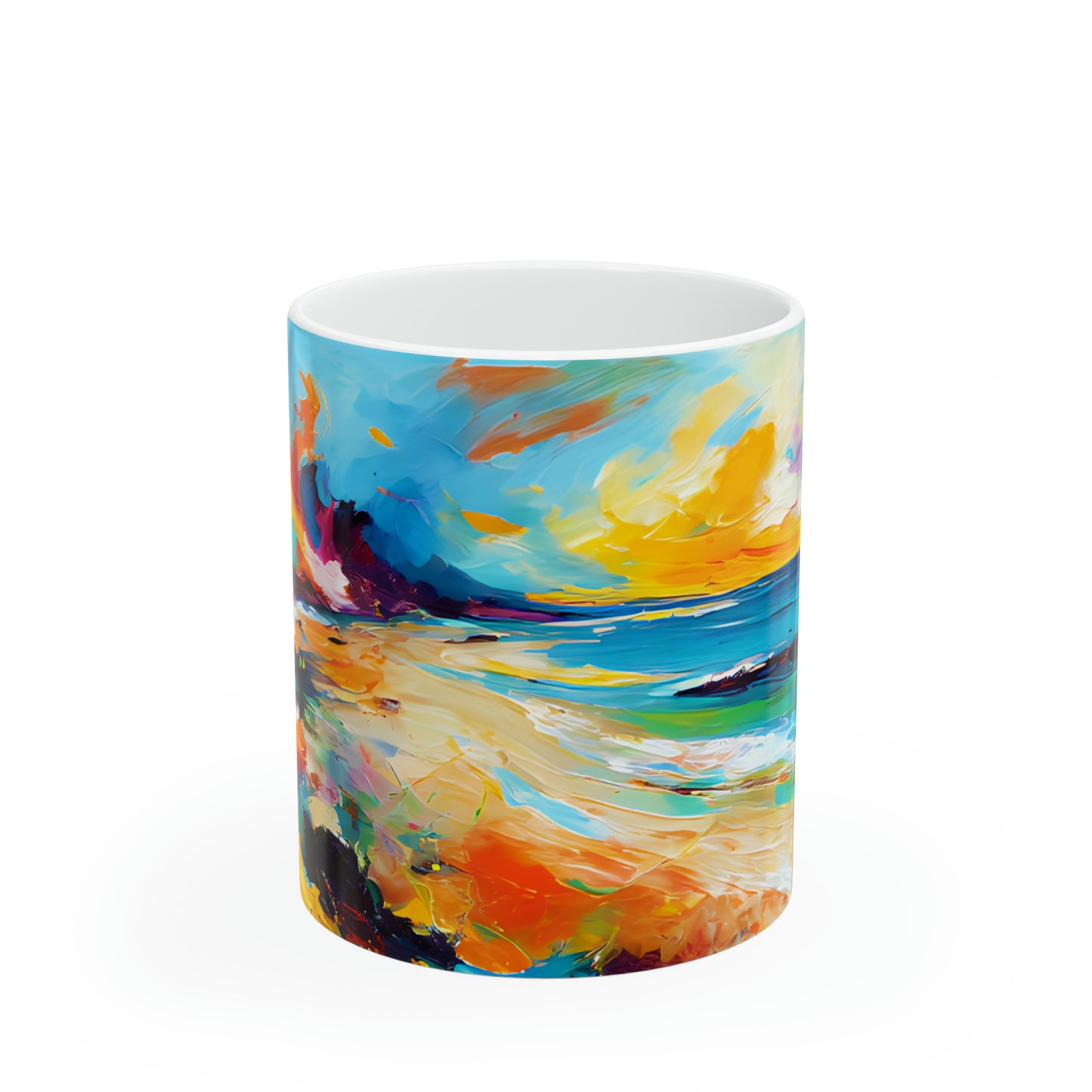 Ceramic Mug 11oz - Beach 13003