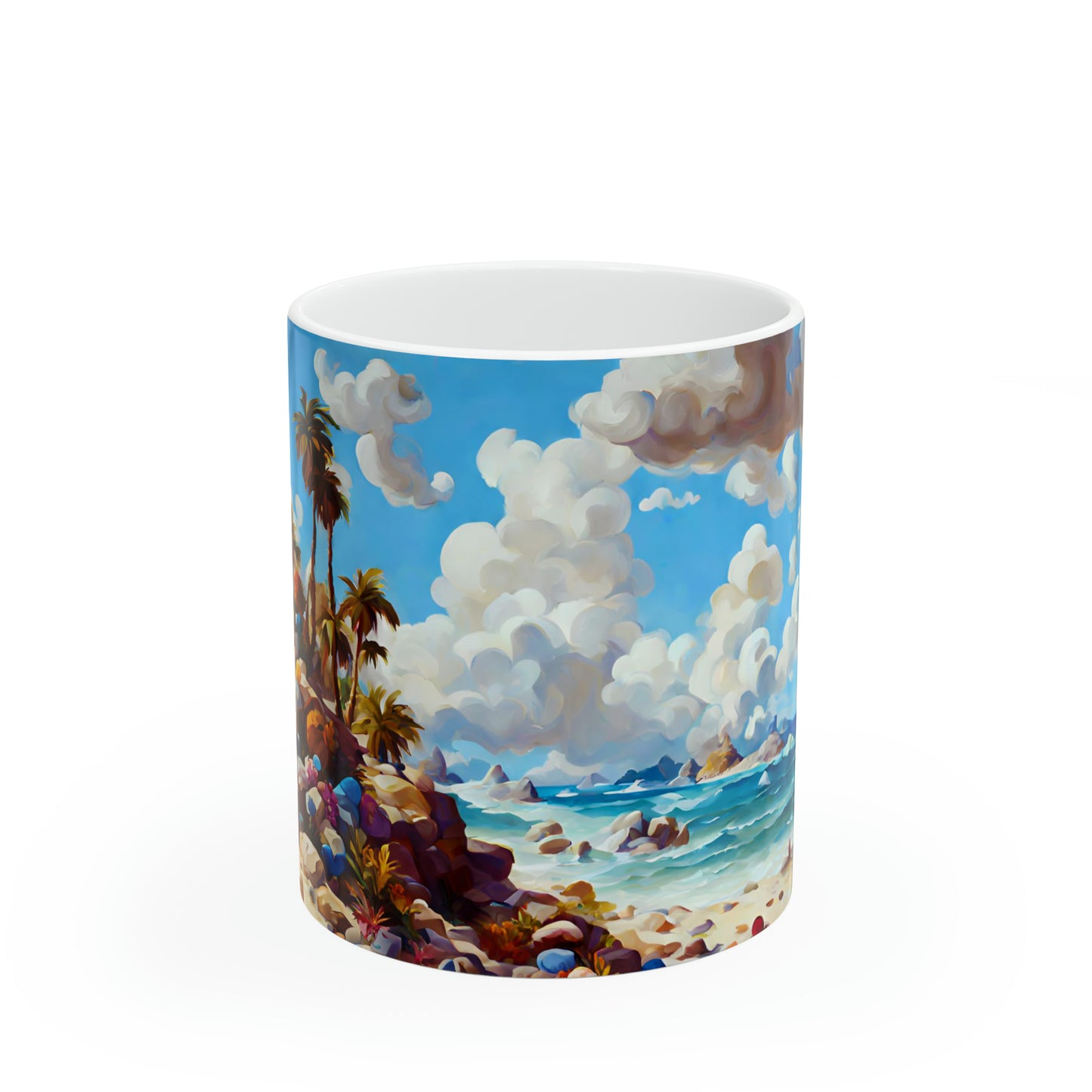 Ceramic Mug 11oz - Beach 2023