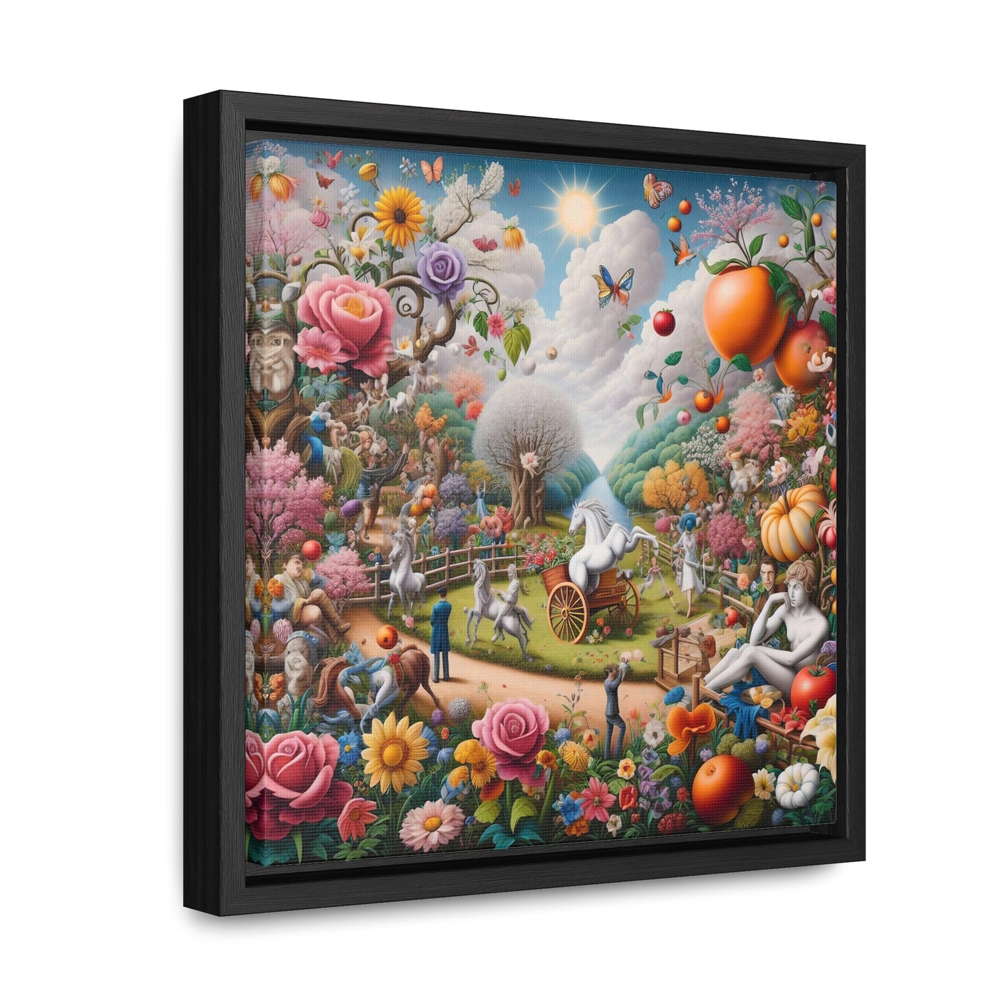 Framed Gallery Canvas Wrap - Spring 8