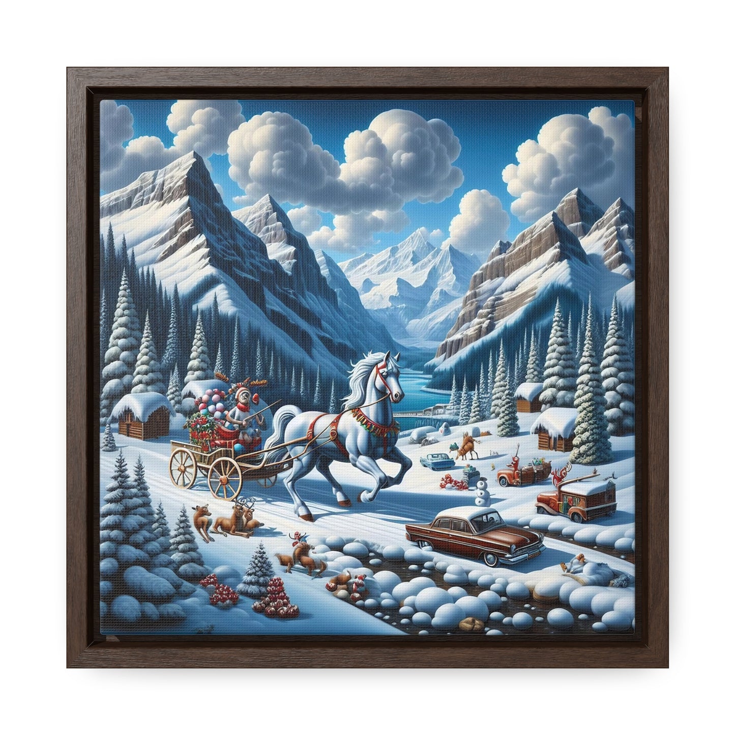 Framed Gallery Canvas Wrap - Winter 107