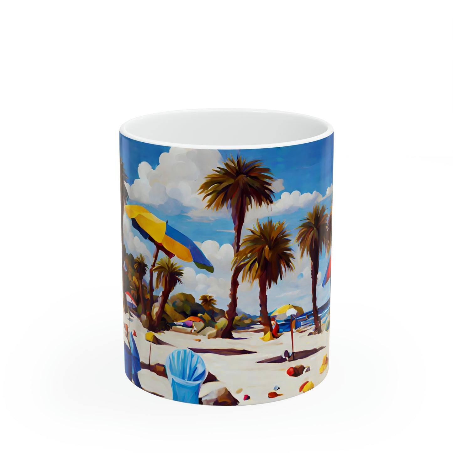 Ceramic Mug 11oz - Beach 2020