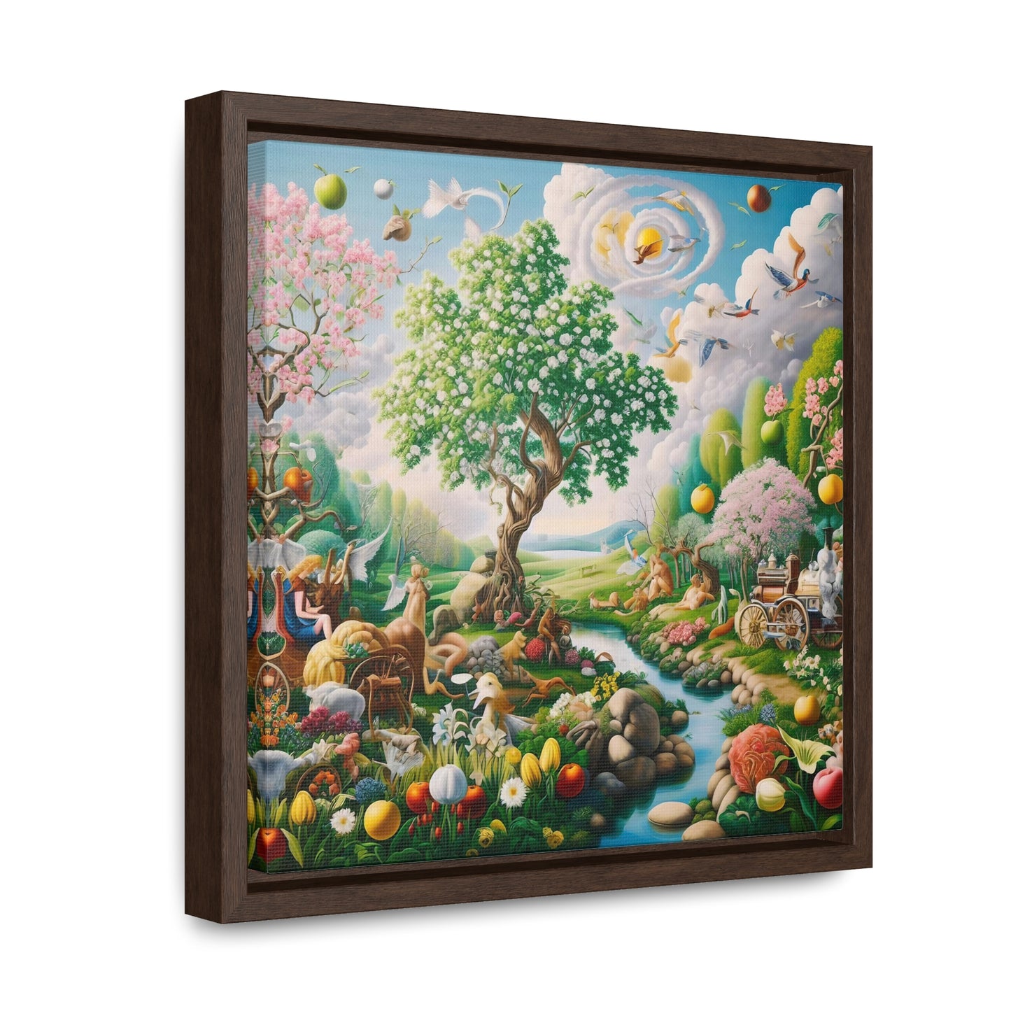 Framed Gallery Canvas Wrap - Spring 34