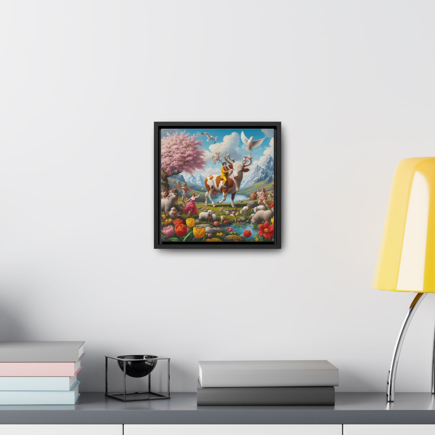 Framed Gallery Canvas Wrap - Spring 28