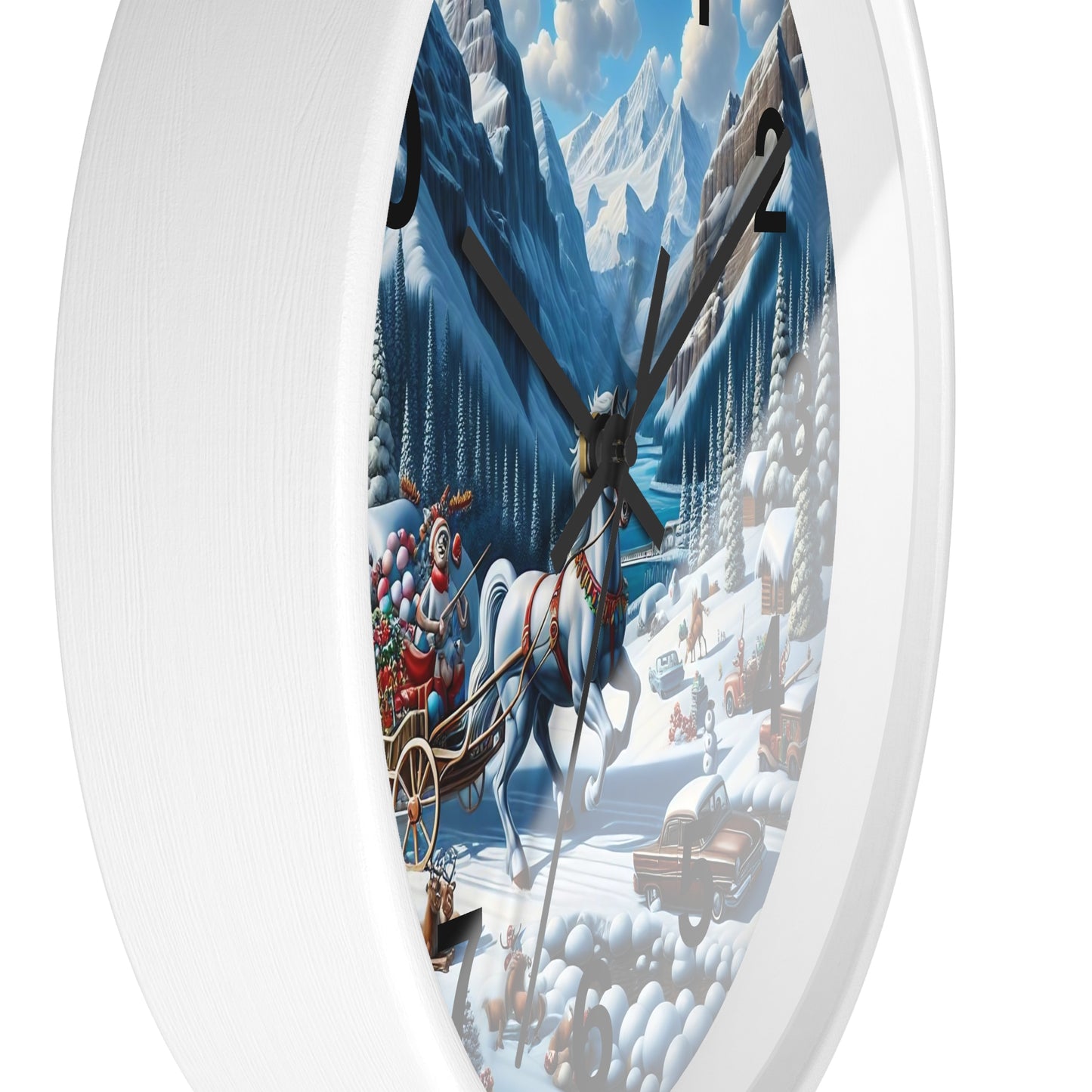 Wall Clock - Winter 107