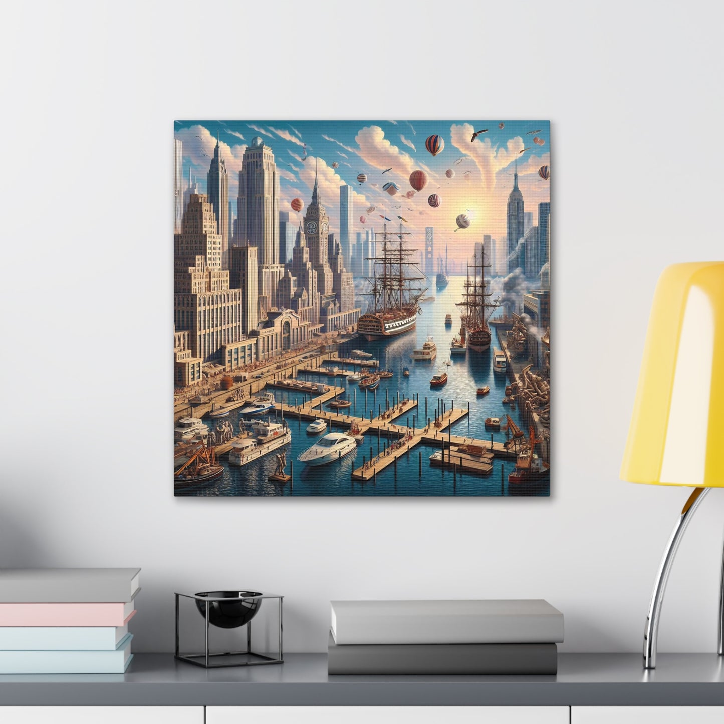 Canvas Gallery Wrap - Harbor 22