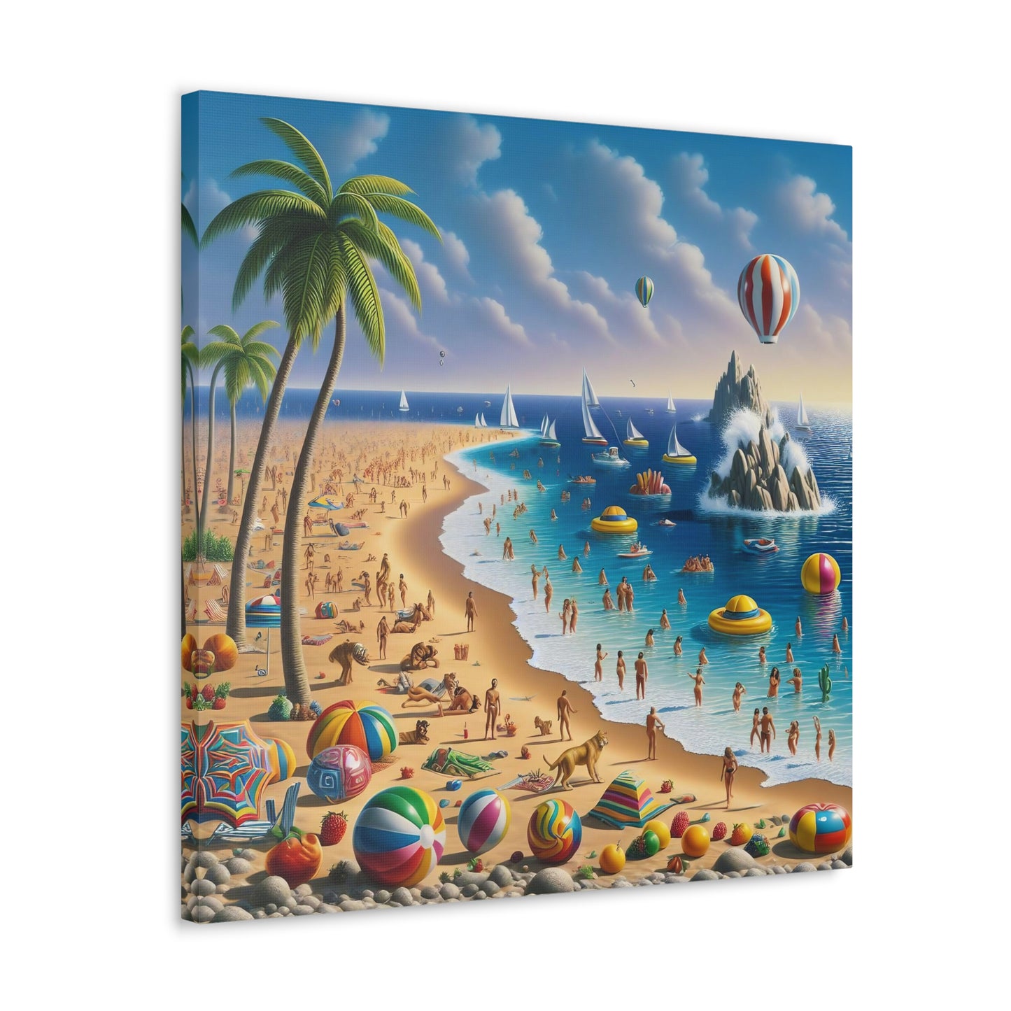 Canvas Gallery Wrap - Beach 20