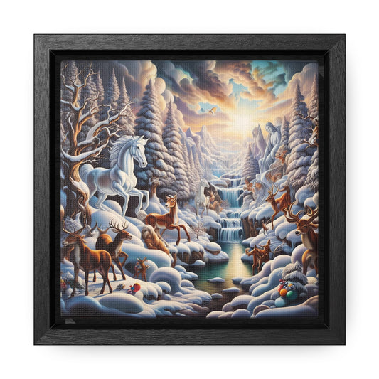 Framed Gallery Canvas Wrap - Winter 116