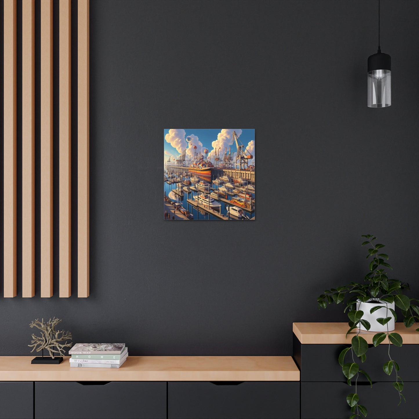 Canvas Gallery Wrap - Harbor 8