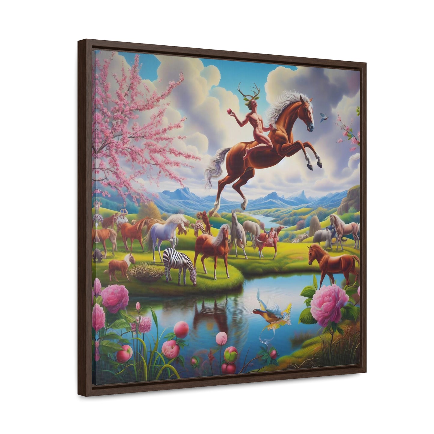 Framed Gallery Canvas Wrap - Spring 118