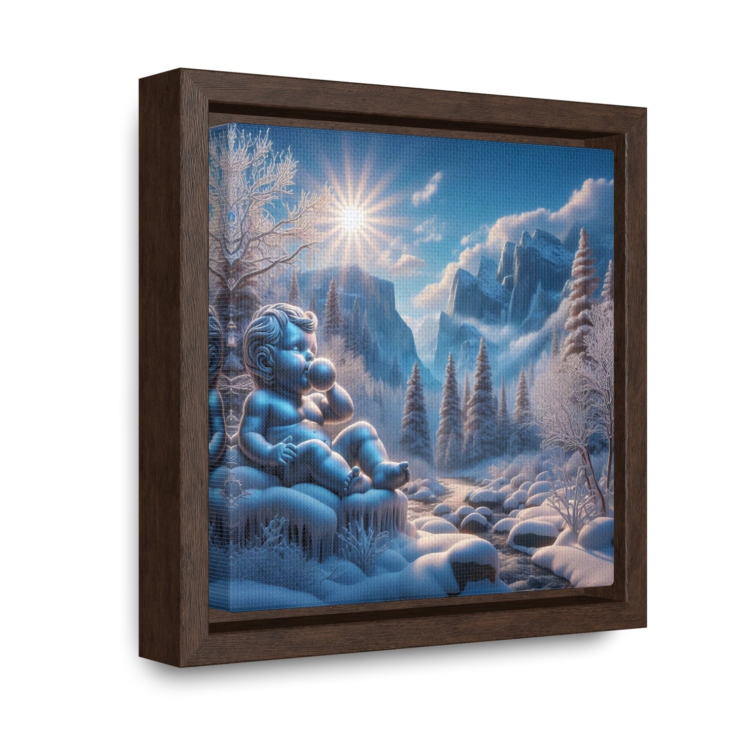 Framed Gallery Canvas Wrap - Winter 119