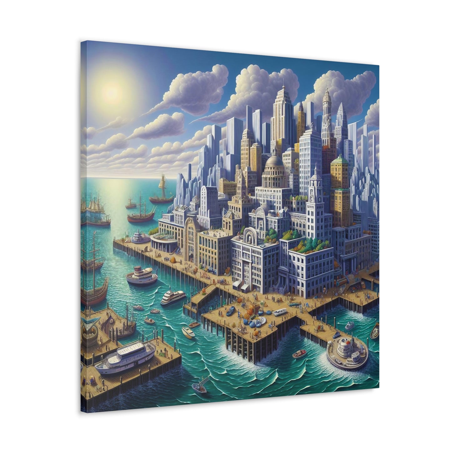 Canvas Gallery Wrap - Harbor 1