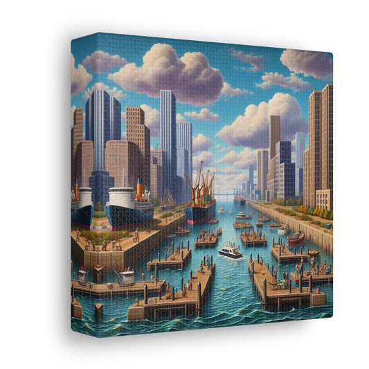 Canvas Gallery Wrap - Harbor 2