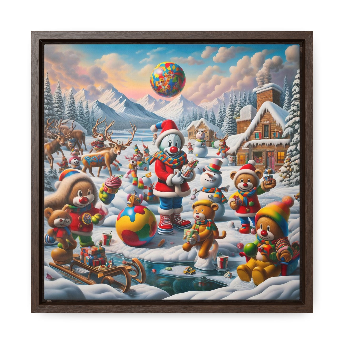 Framed Gallery Canvas Wrap - Winter 108