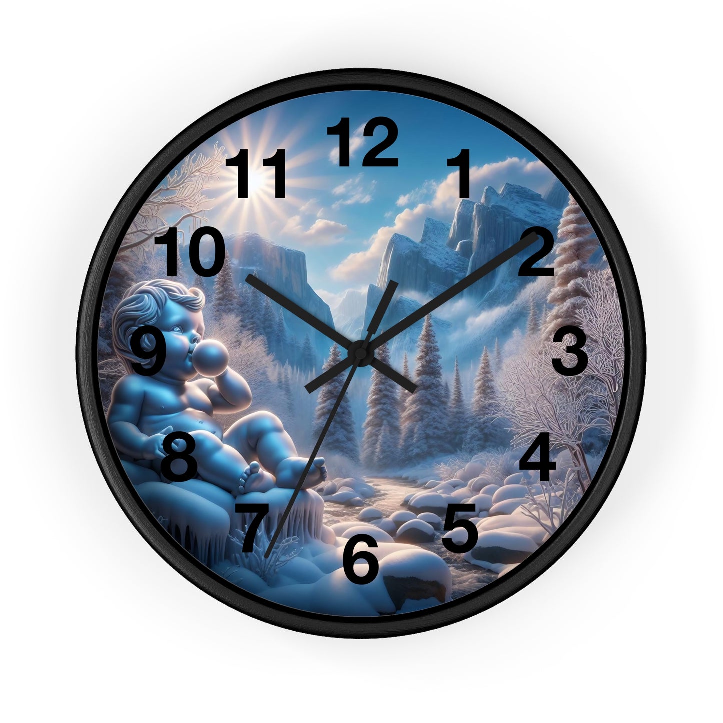 Wall Clock - Winter 119