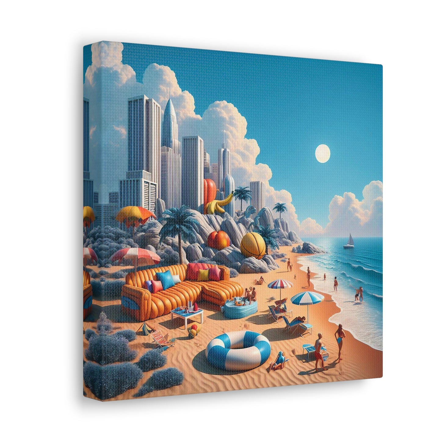 Canvas Gallery Wrap - Beach 19