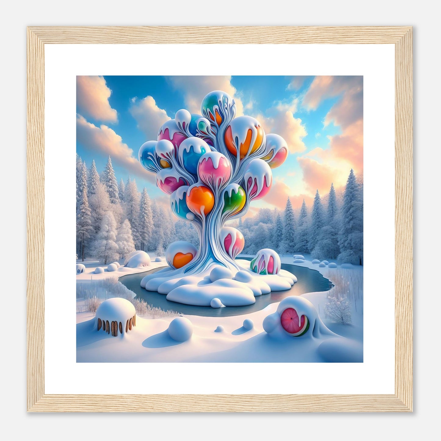 Wall Art - Winter 78 - Ball sculpture