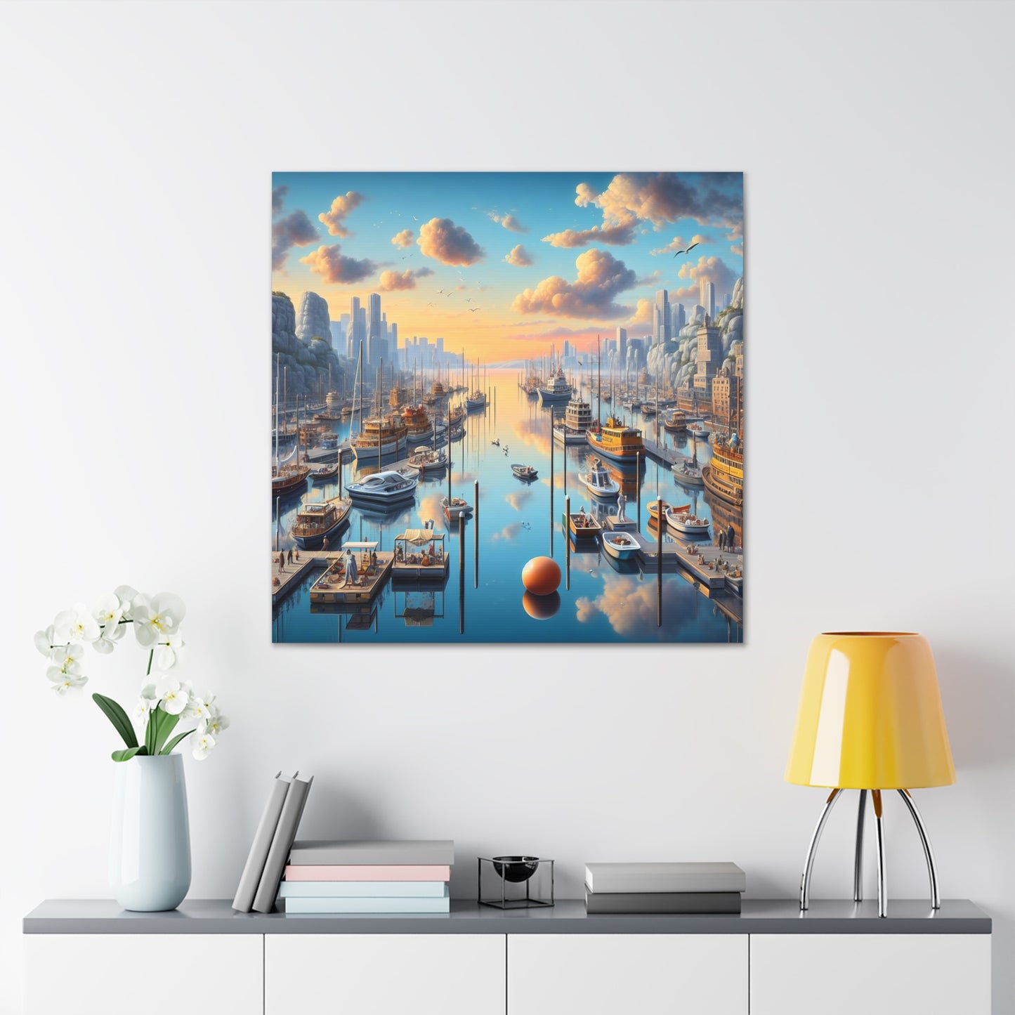 Canvas Gallery Wrap - Harbor 21