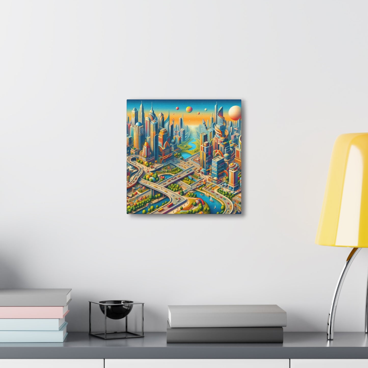 Canvas Gallery Wrap - City 9